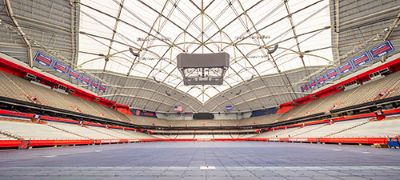 Syracuse University Carrier Roof Dome Crown Truss Joists Structure thumb